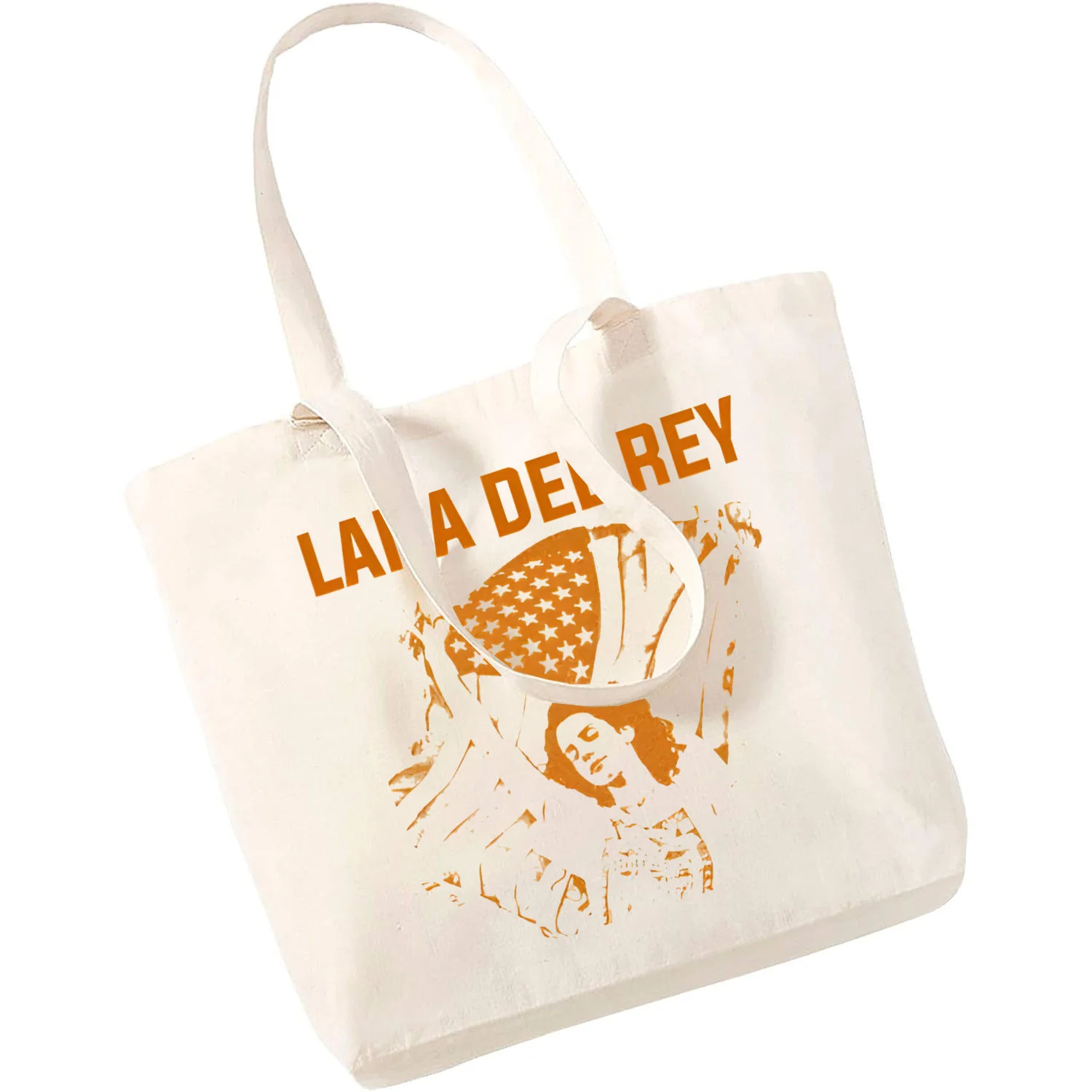 Lana Del Rey Ldr Vintage Supermarket Bag Women/men\'s Print Daily Use Large Capacity Handbags