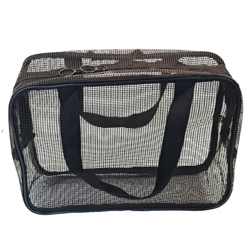 Large Capacity Mesh Shower Caddy Tote Bag Multifunctional Cosmetic Storage Portable Toiletry Organizer for Bathroom Organization