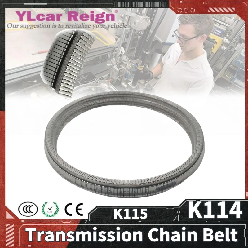 

K114 K115 CVT Automatic Transmission Gearbox Drive Pulley Set Sprocket Chain Belt T 171025 100731 for TOYOTA Car Accessories