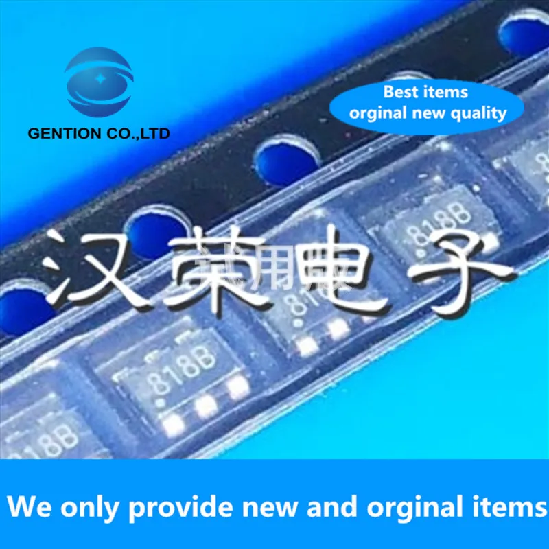 50PCS 100% New original STT818B TRANS PNP 30V 3A silk screen 818B SOT23-6