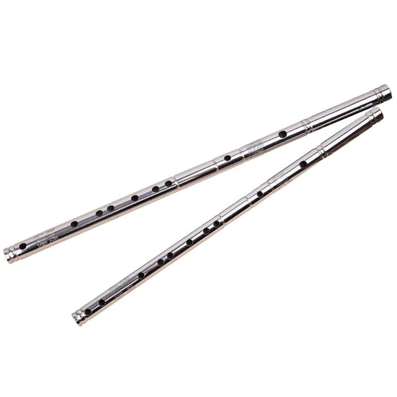 

Professional Stainless Stee DEFG Key 8 Holes Flute Instrument Chinese Metal China Classic Stainless Steel Musical Instrument