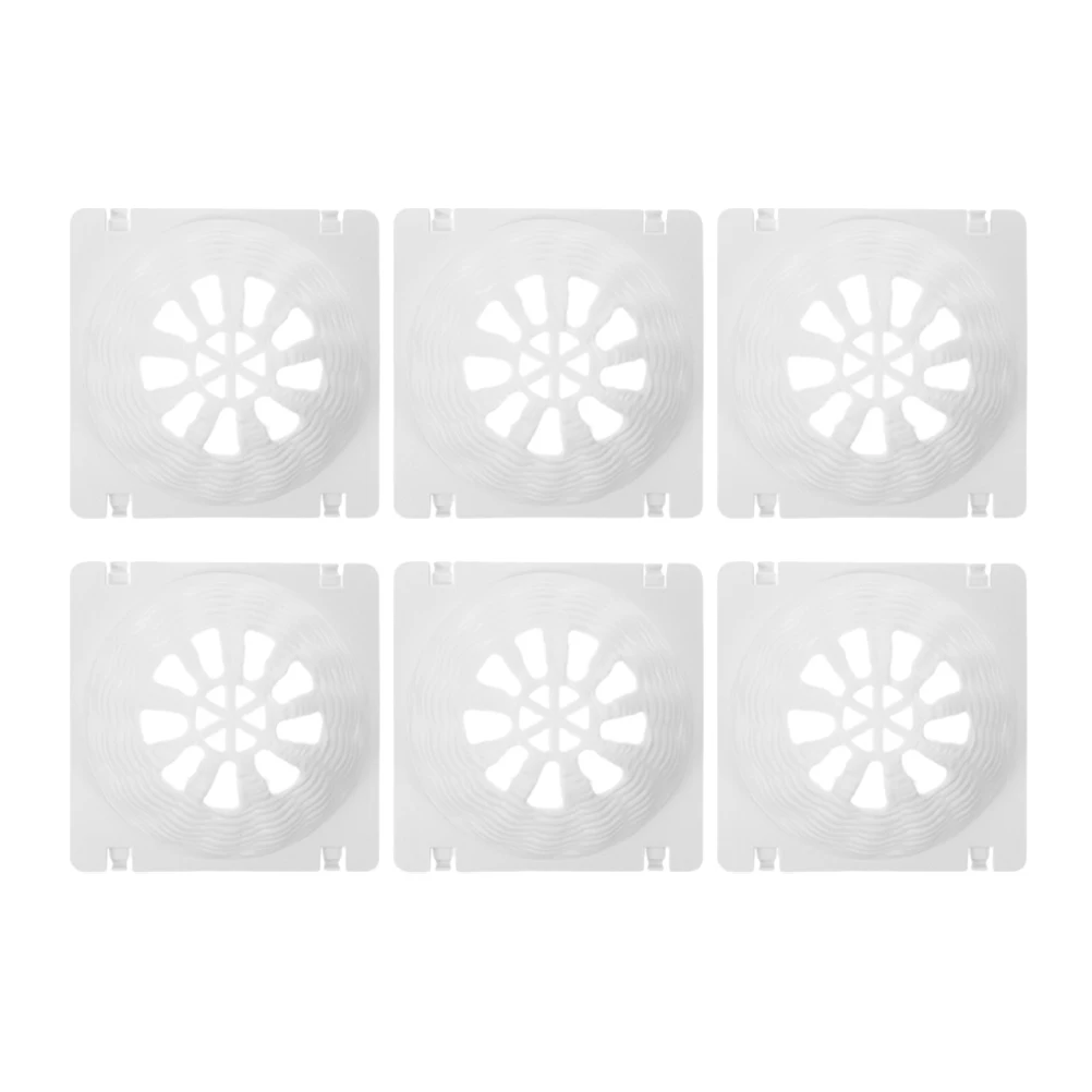 

6pcs Wild Bird Incubator Cover Anti Rust Hatching Nest Cage Accessories Winter Protection Easy Clean Wear Resistant Bird