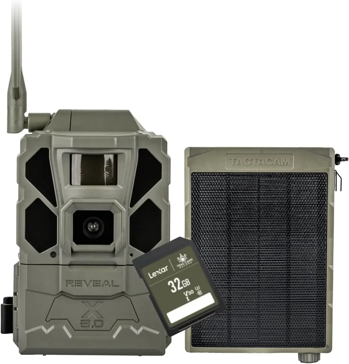 3.0 Cellular Trail Camera - Multi Carrier, HD Photos & Videos, Pre-Installed Antenna, Built-in GPS, Low-Gl