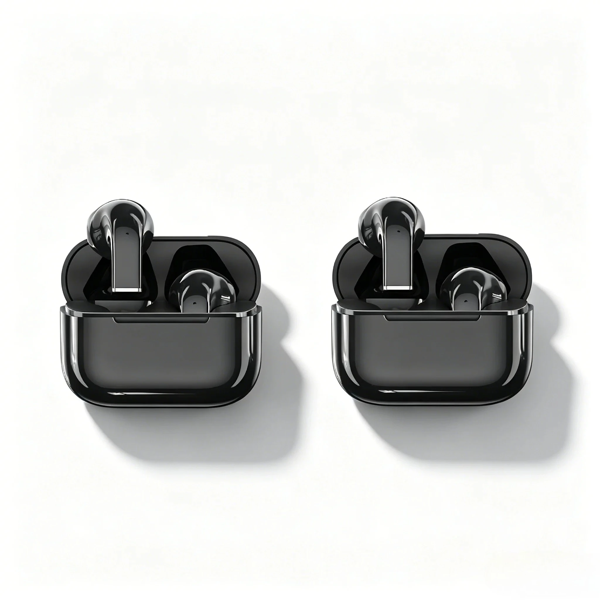 2pcs Mini Earphones Wireless Bluetooth Earbuds Long-Lasting TWS Noise Cancellation Headphones Extended Battery Life for Sports — product photo 1 of 1