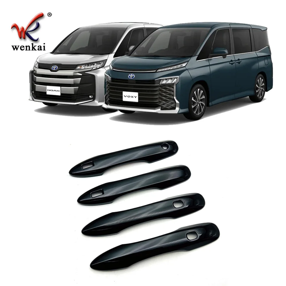 For 2022 Toyota Noah Voxy 90 Series Outside Door Handle Decoration Cover Cap Ornament ABS Chrome