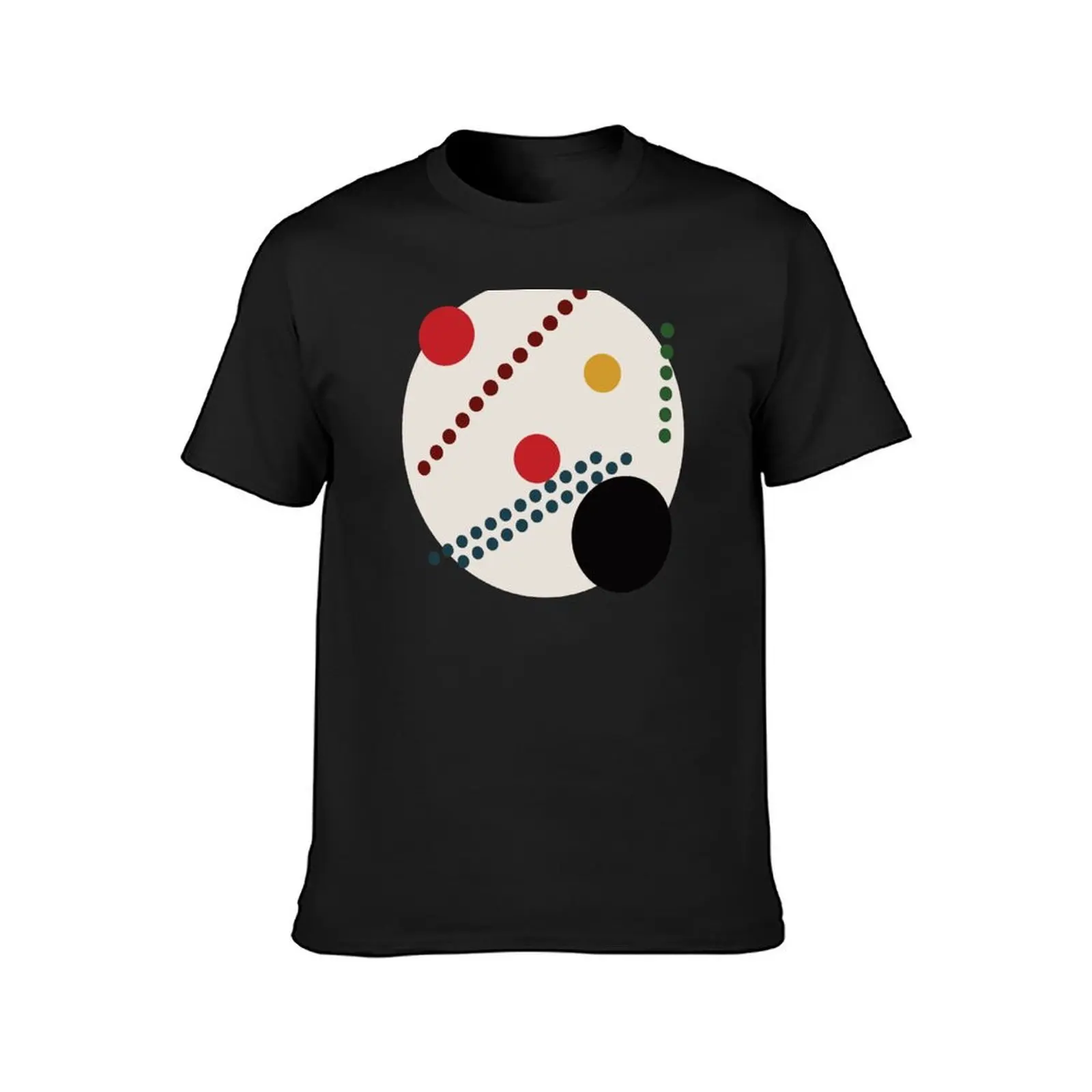 Suprematist malevich inspired minimalist circles composition 4 T-Shirt plus size tops boys animal print blacks t shirt for men