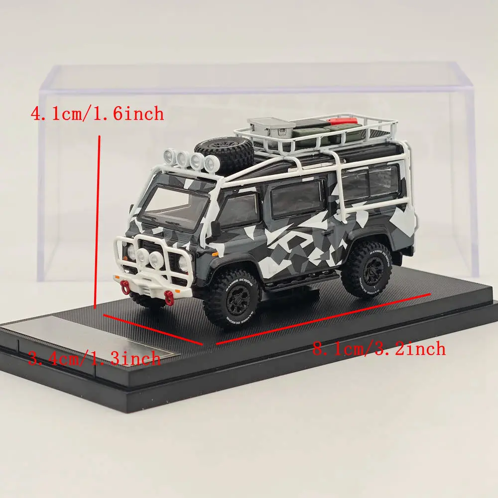 Master 1/64 for Defender Van Diecast Toys Car Models Miniature Hobby Gifts Collectible