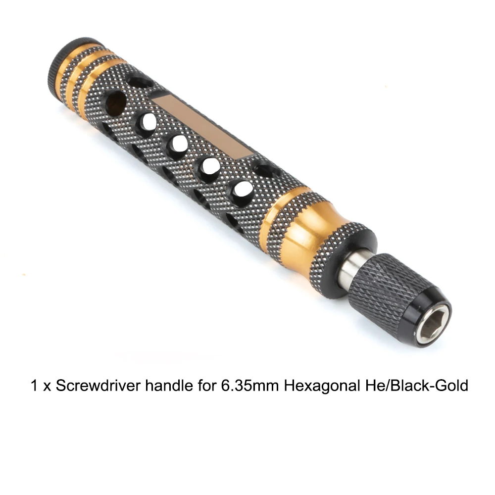 4-in-1-Sechskantschraubendreher 1,5 2,0 2,5 3,0 mm 6,35 mm Schnellwechsel-Inbusschlüssel-Inbusschlüssel-Inbusschlüssel-Werkzeug für 1/8 1/10 RC Car SCX10 TRX4