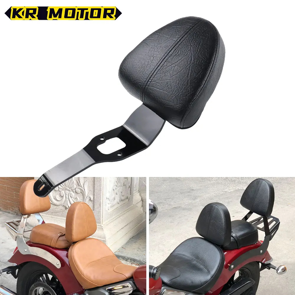 Motorcycle Driver Seat Backrest Rider Back Cushion Support Pad Accessories Fit For Indian Scout Sixty ABS 100th 2015-2023