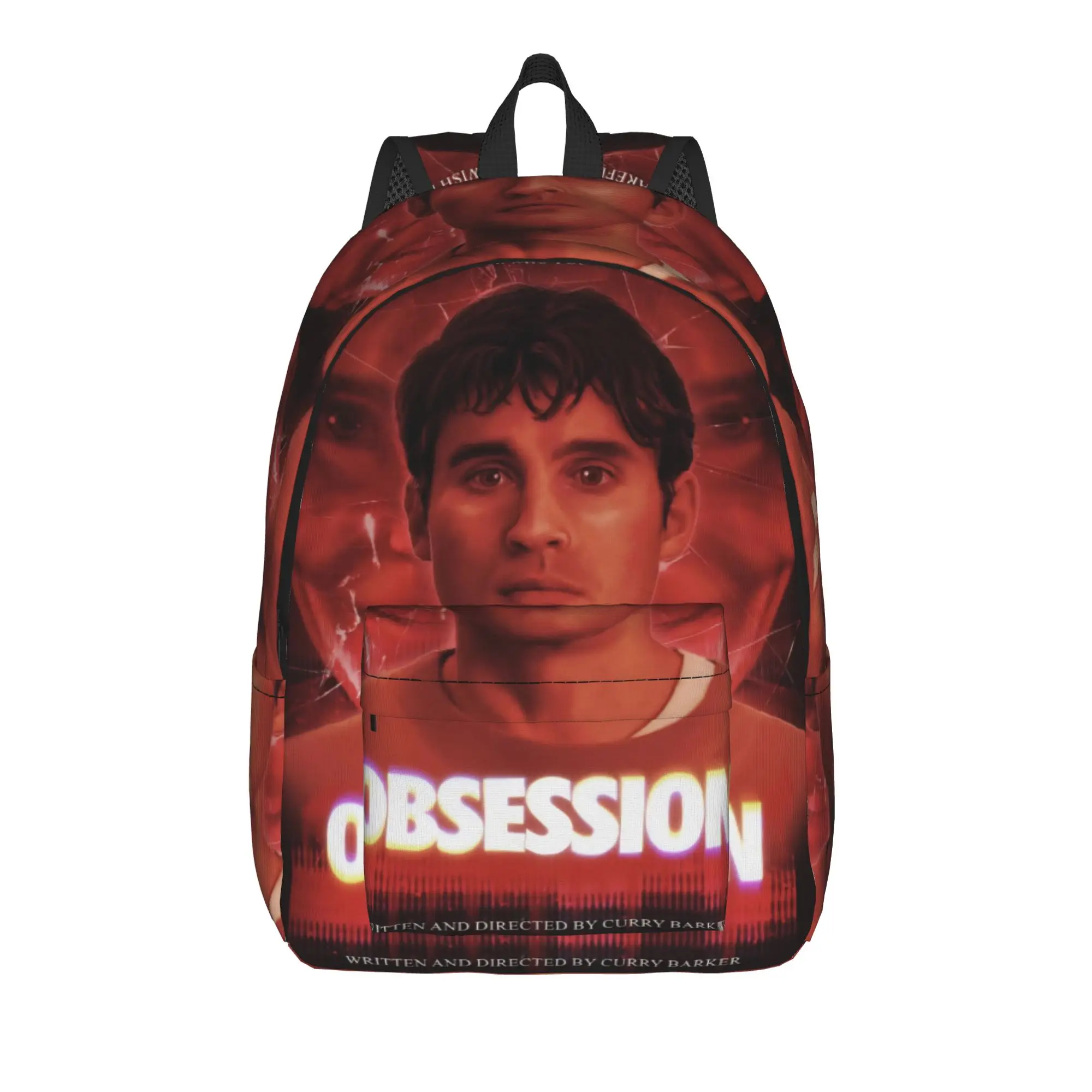 

Obsession 2026 Horror Movie Casual Backpack Gift Student Hiking Travel Daypack for Men Women College Canvas Bags