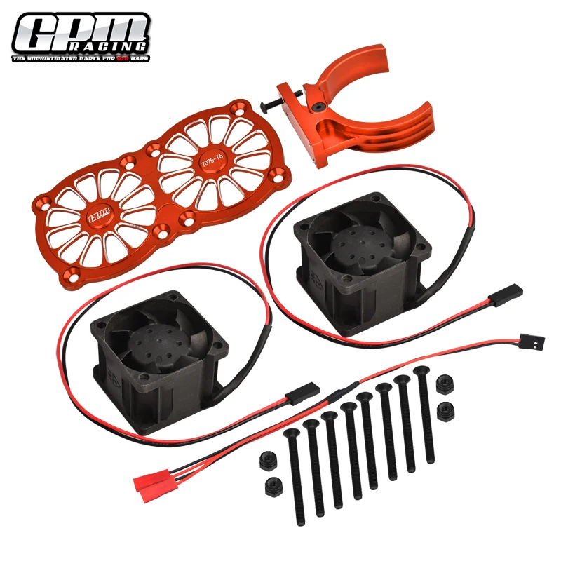 Dissipador de calor GPM Alu 7075 com estrutura de metal dupla ARRMA 1/5 KRATON OUTCAST 8S Entrega rápida e sem preocupações pós-venda