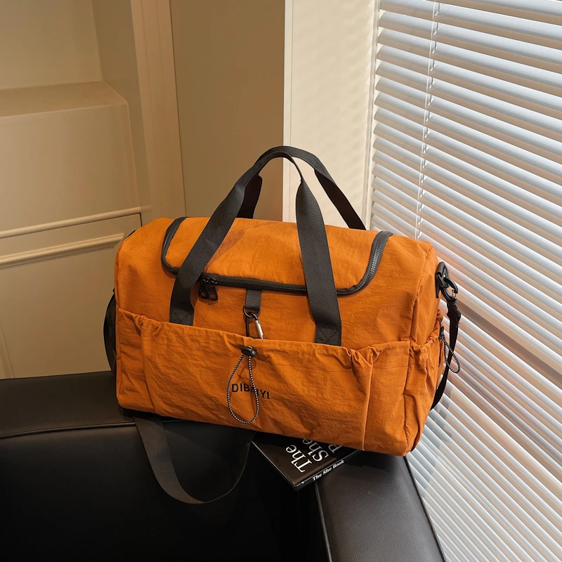 

Большая вместительная модная дорожная сумка из ткани Оксфорд, многофункциональная сумка на молнии, однотонная повседневная сумка на плечо, лидер продаж, сумки для женщин Bolsa