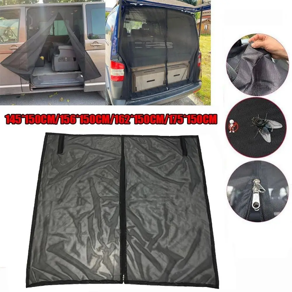 

Breathable Magnetic Trunk Mesh Eco-Friendly Mosquito Resistant Car Tailgate Net Privacy Protection Fly Screens Truck Accessories