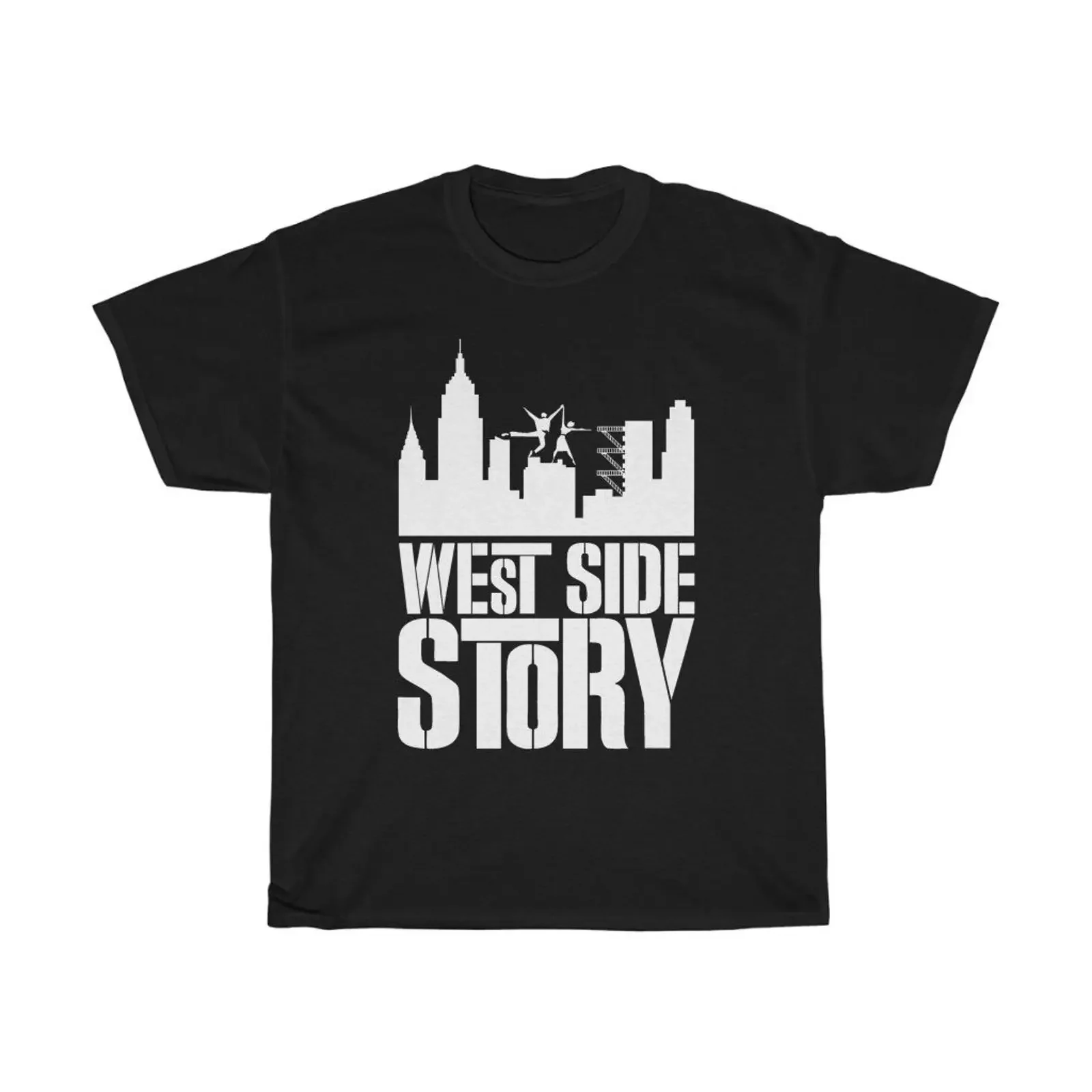West Side Story Broadway Musical Black Navy Red T Shirt Size S to 5XL vintage Washed Casual Stretched fashion Stylish Soft