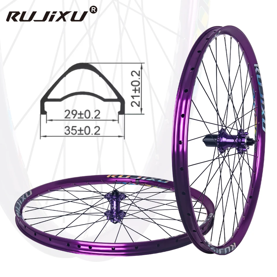 下り系MTBホイール エンド幅142 MTB自転車ホイールセット 29 26 27.5 AM エンデューロ DH 30mm幅リム