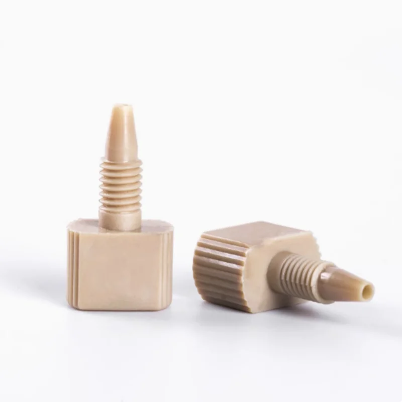 5 قطعة تركيبات نظرة خاطفة الأصابع 1/16 "OD HPLC أنابيب للمياه Agilent Shimadzu #1