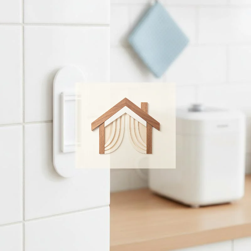 Self Adhesive Power Strip Holder No Drill Removable Waterproof Sticky Mount for Home Kitchen Dorm Office Use
