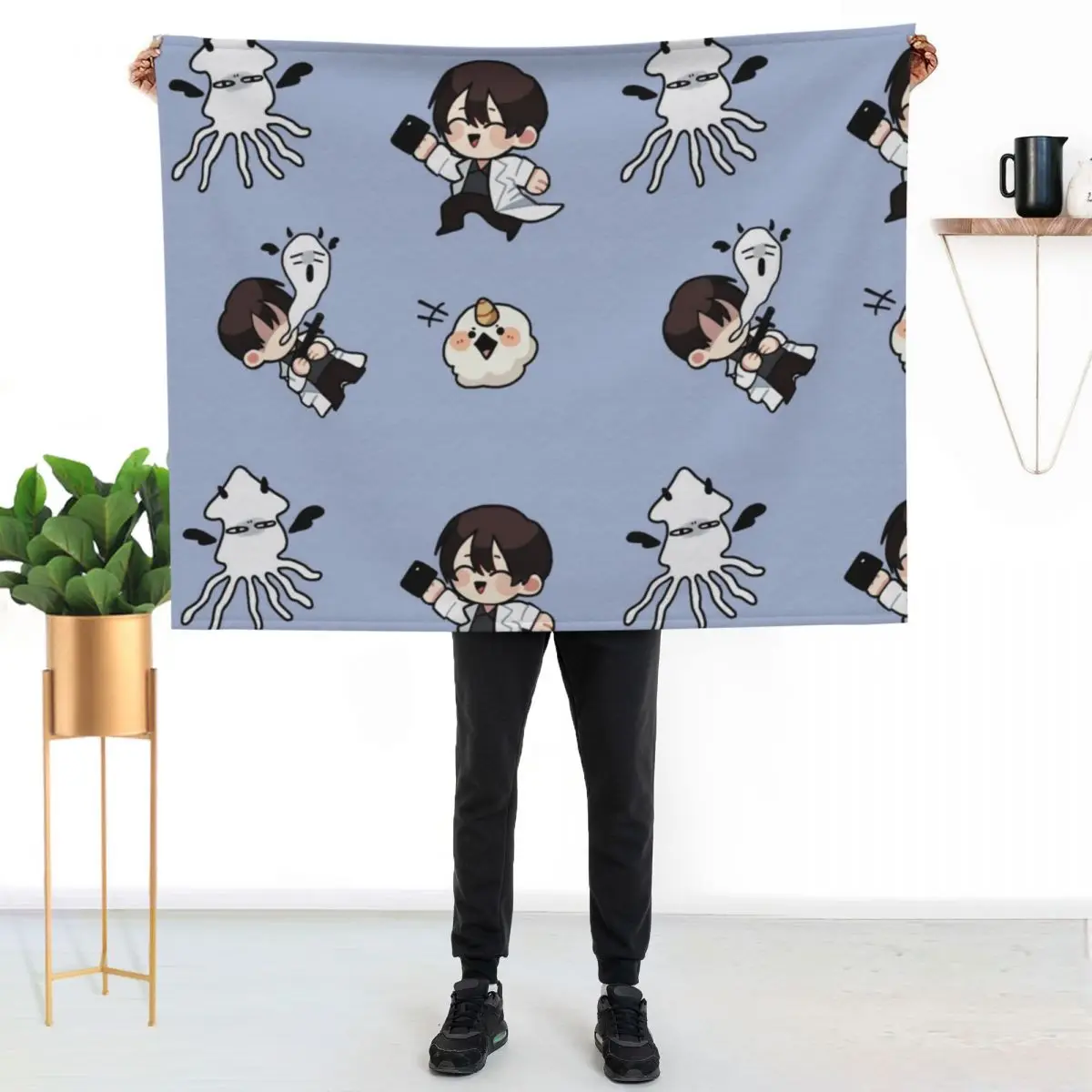 Omniscient Readers Viewpoint pack Throw Blanket Moving Plush Furrys Quilt Decoratives Retros Blankets