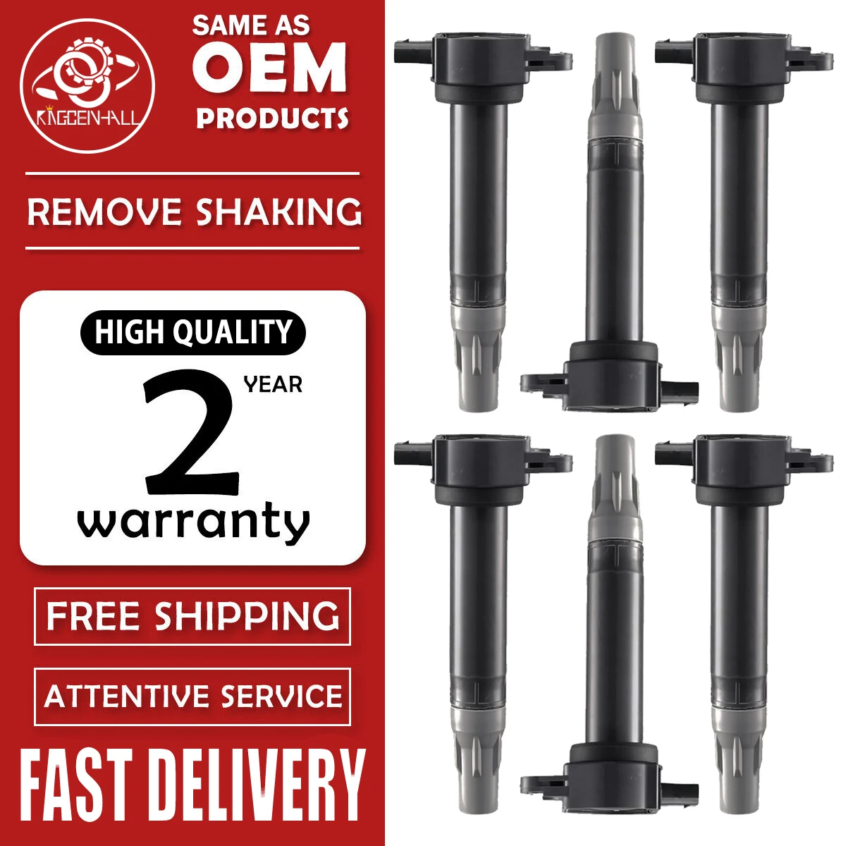 

Ignition Coil 04606869AB UF502 4606869AA For Dodge Journey 3.5L 2008-2010 Avenger Chrysler 300C 2.7L 3.5L 2004-2012 Sebring 2.7L