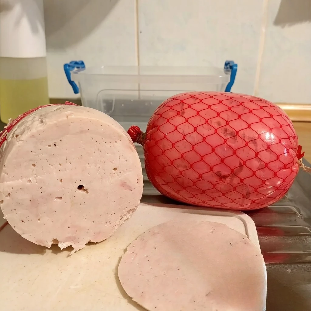 Width 150mm Red Grid Plastic Sausage Casing 1-20M Meat Packing Tool BBQ Ham Sausage Maker Kitchen Tools Large Ham Maker Film