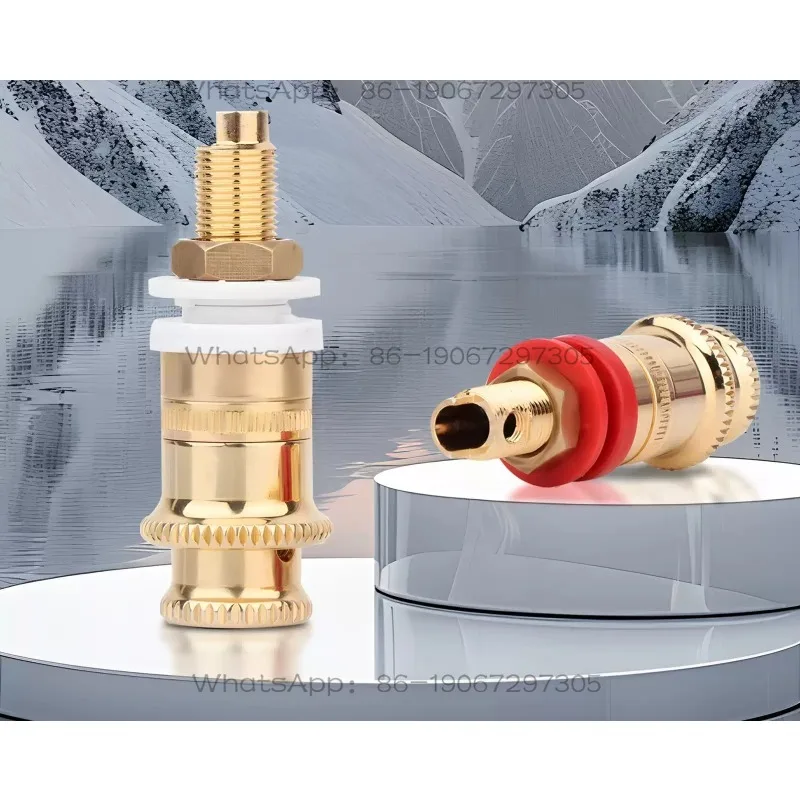 Gold Plated Speaker Post, Audio Post, Speaker Terminal Speaker Post