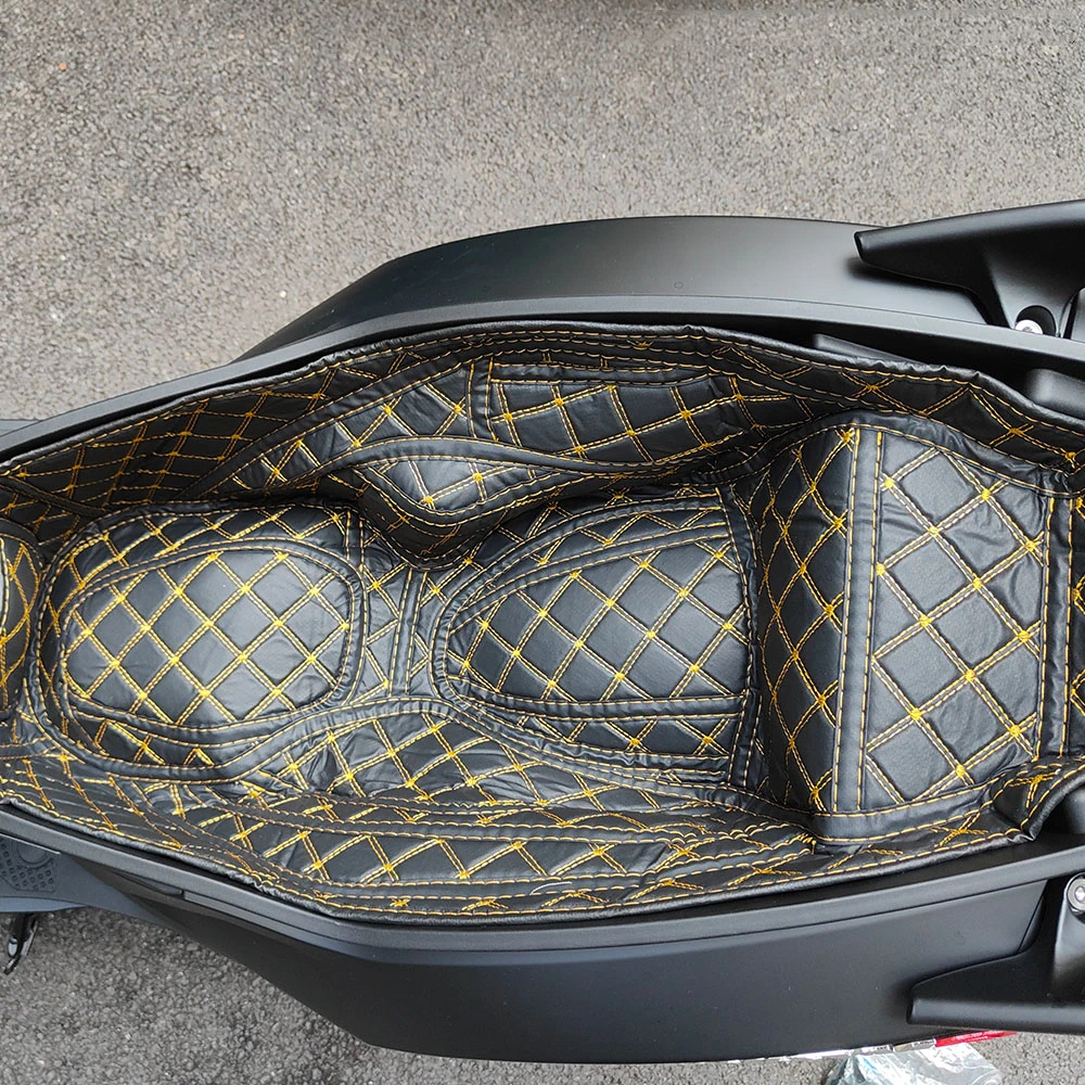 For SYM JET 14 EVO 125 150 200 Jet 14 Evo Motorcycle Storage Box Seat Bucket Liner Cushion Trunk Lining Seat Bucket Protector