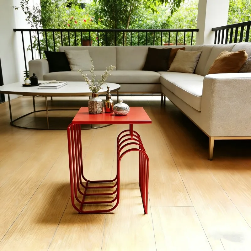 

Square modern minimalist Nordic living room coffee table bedroom stylish and simple