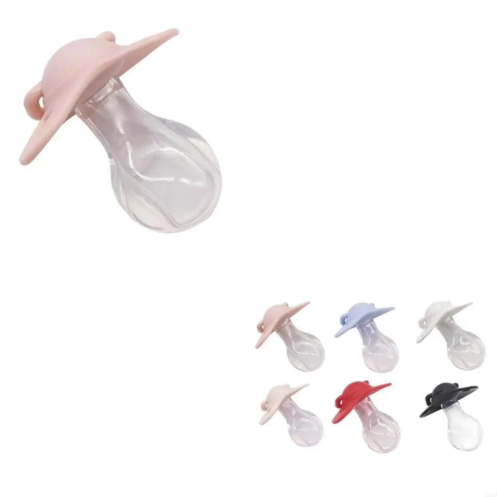 

Silicone Adult Pacifier for Stress Relief and Relaxation Large Adult Soother Chewing Toy with 2 Hole Comfortable