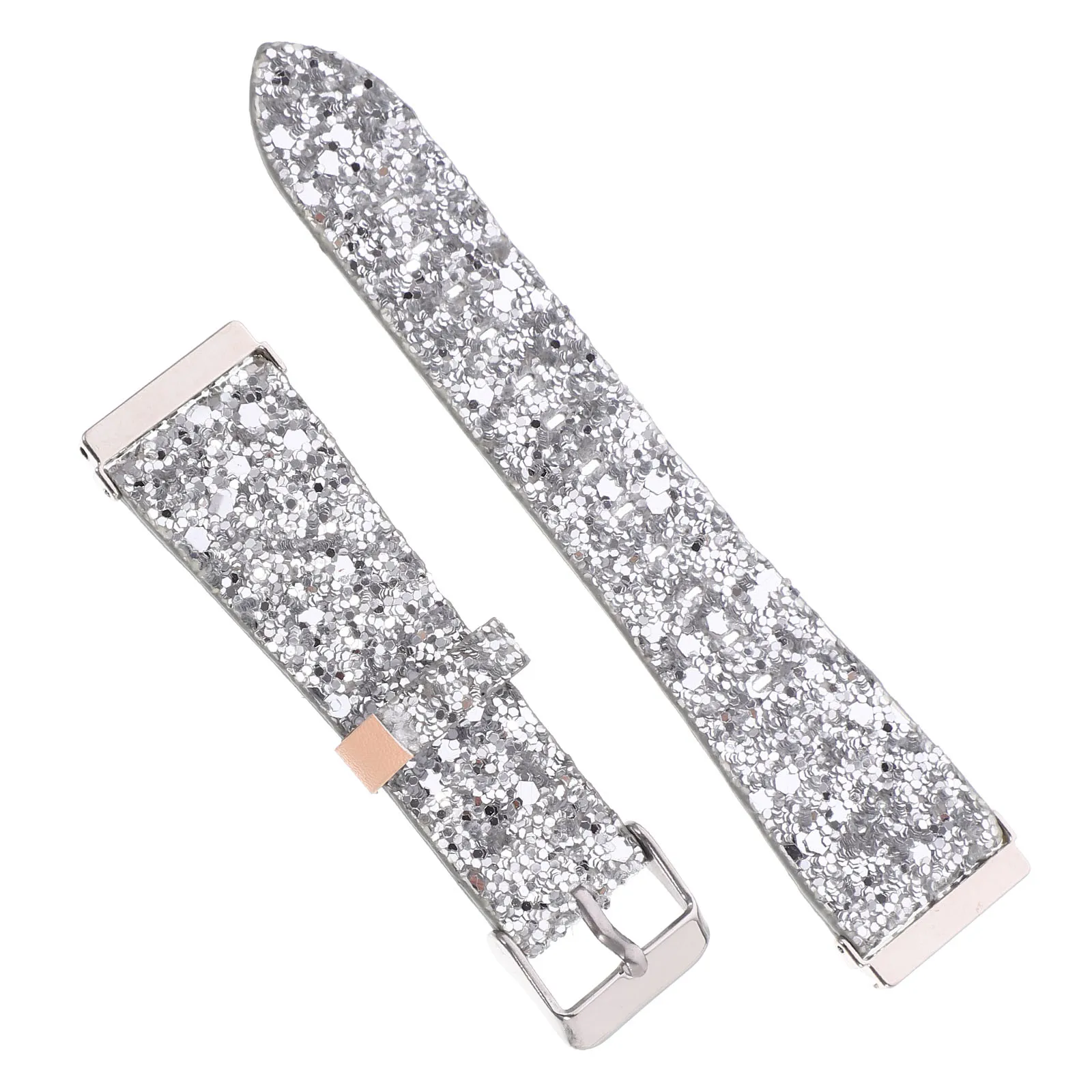 

1pc Glitter Strap Sparkle Watch Band Bling Wristband Adjustable Replacement Band For Women Fashion Watch Accessories