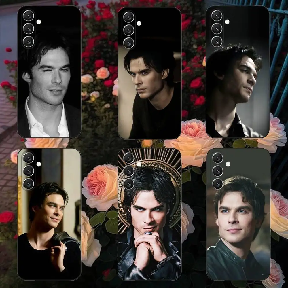 

D-Damon Salvatore Phone Case Phone Case For Samsung Galaxy A13,A21s,A22,A31,A32,A52,A53,A71,A80, Soft Black Shell