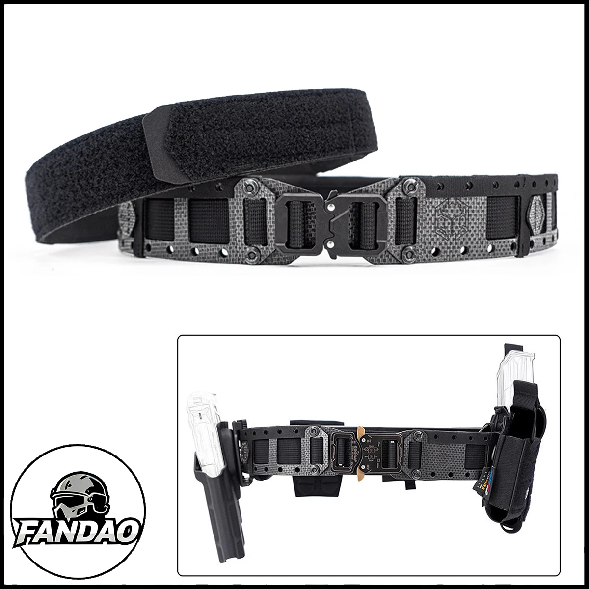 

Легкий тактический модульный ремень с возможностью расширения для тренировок на открытом воздухе, страйкбола, варгейма и тактических операций
