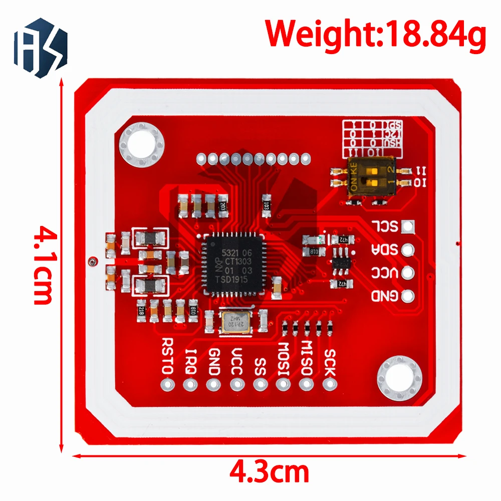 ‌ Controlador industrial PN532 Pro 2025 NFC 2.0 - Módulo RFID multiprotocolo de 13,56 MHz com suporte ISO 14443A/B e FeliCa