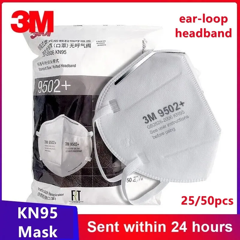 original rosto protetor maske 9501 mais 9502 adulto earloop bandana banda larga macia sem particulas de alergia filtragem 95 3m kn95 01