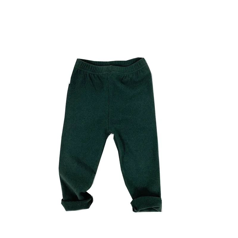 Autumn Winter New Children Leggings Boys Cotton Bottoming Pants Baby Girls Casual Trousers Kids Versatile Warm Stretch Pants