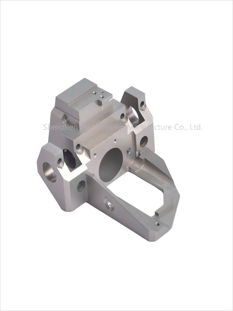 Alluminio anodizzato argento di grado aerospaziale - Parti personalizzate lavorate a CNC