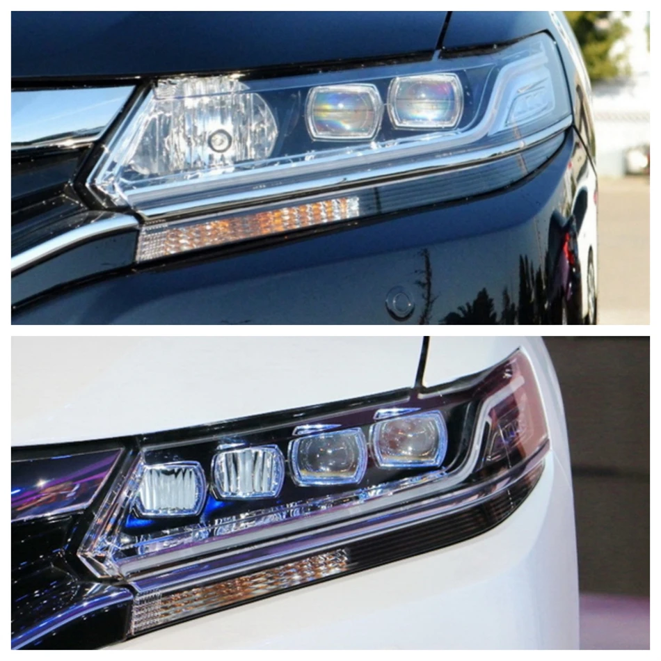 For Honda Spirior 2014 2015 2016 2017 2018 Car Accsesories Lampcover Caps Headlamp Car Front Headlight Lens Cover Lights Shell