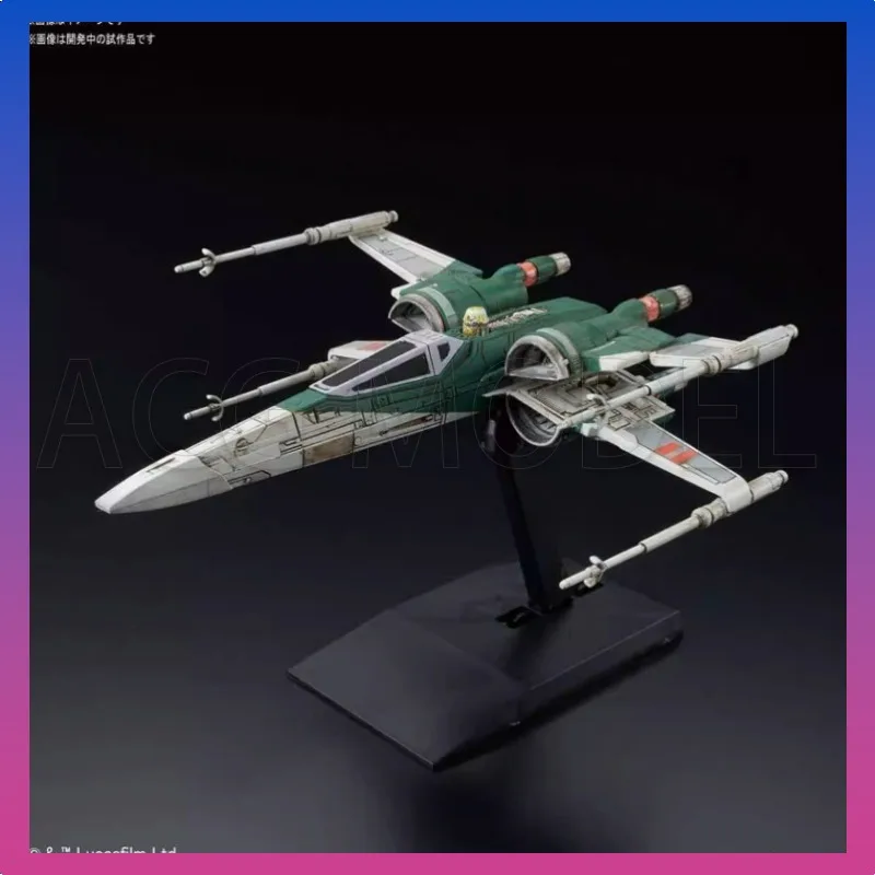 Bandai Original STAR WARS Anime Figure X-WING FIGHTER 017 Action Figure Toys   Gift Collectible Model Ornaments