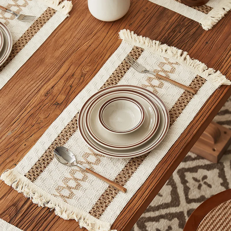Cross-border new cottet, and dining table mat, wholesale