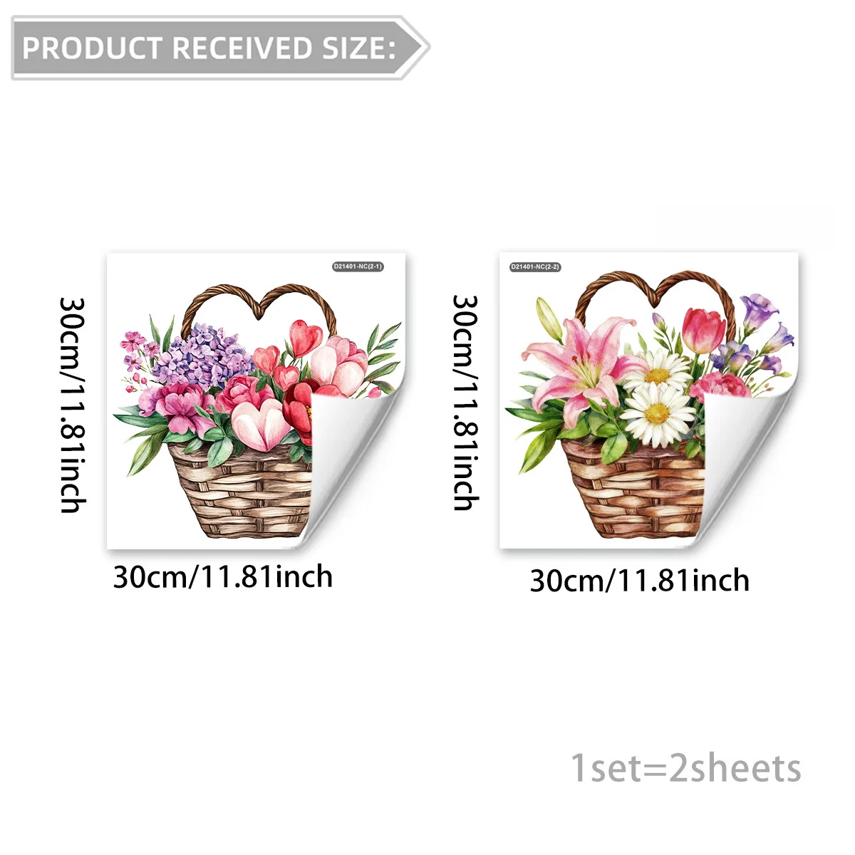 for static Window Decals Window Clings Easy To Apply for static Cling Technology Colorful Floral Window Decorations Window