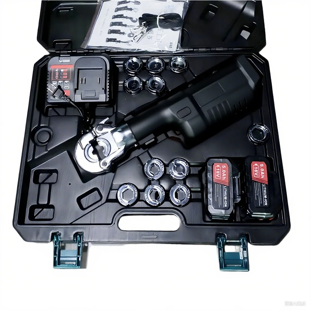 

Long-Lasting 350° Rotating Head Hydraulic Battery ES-300 Crimping Tool With Digital Display Durable Hydraulic Tools