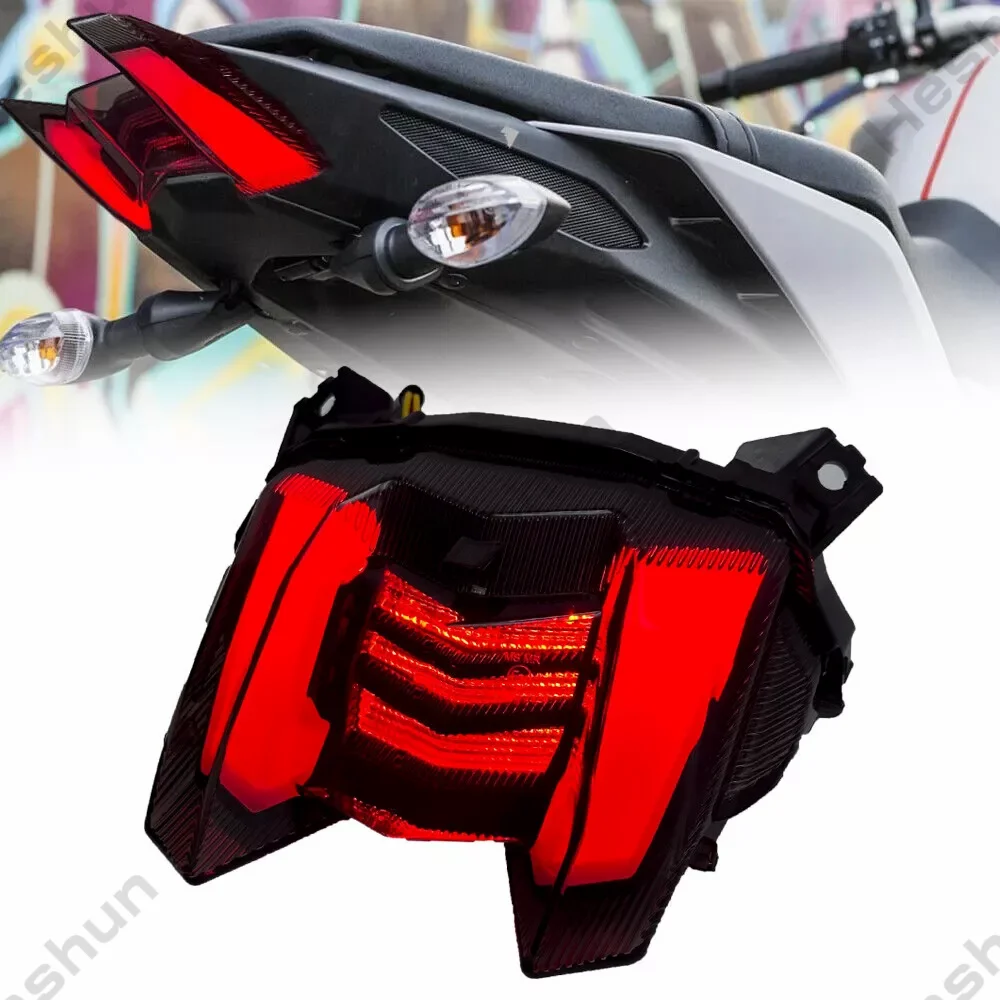 Fanale posteriore a LED integrato posteriore per YAMAHA MT09 2017 2018-2020 Yamaha MT-09 FZ09 Fanale posteriore Luci freno Indicatori di direzione Lampade di guida