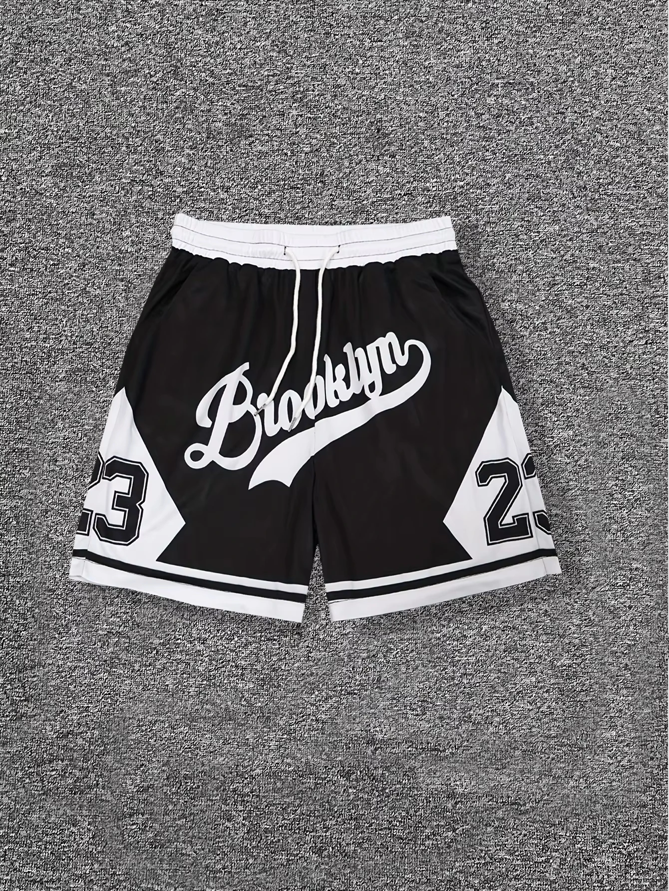 Summer Basketball Shorts Classic Retro Comfortable Print Shorts Fashion Casual Athletic Breathable Outdoor Sport Training Shorts