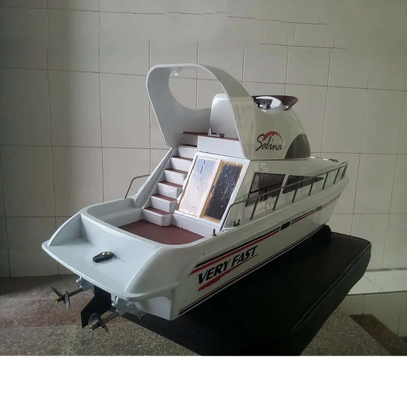 Remote Control Speedboat 3867 Luxury Version Yacht Henglong High-Speed Remote Control Boat Model Children's Outdoor Toy Gift