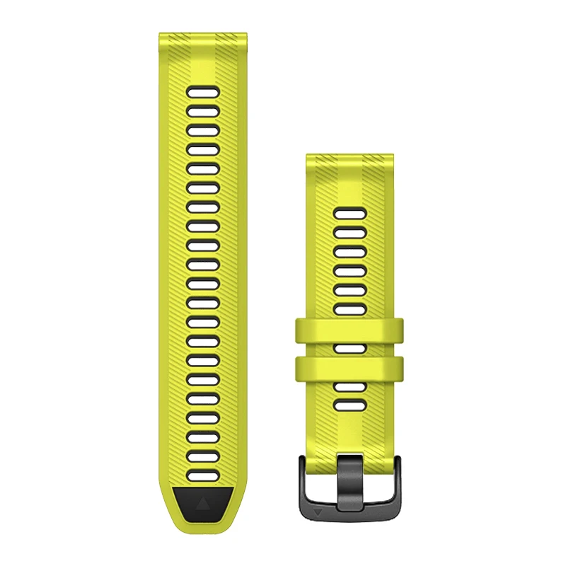 투톤 스포츠 실리콘 스트랩, Garmin Forerunner 965 955 솔라 945, LTE 935 745, 22mm 시계 밴드 팔찌, 로고 버클