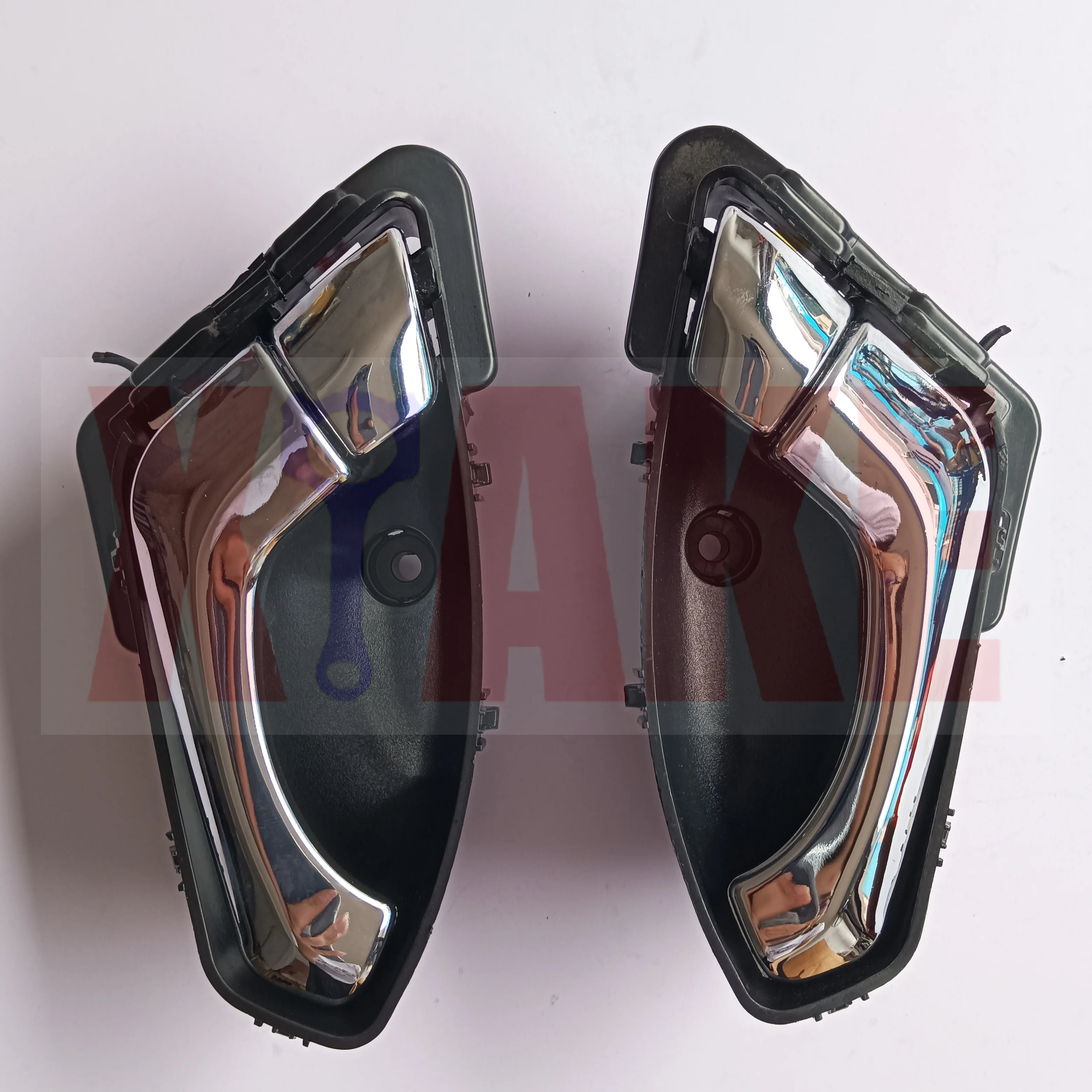 Car Inner Door Handle Knob Chrome Interior Black Left Right for ZNA Succe 80670-2ZS00 80671-2ZS00