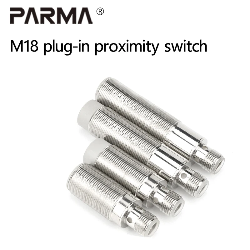 

M18 proximity switch sensor plug-in connector type metal sensor switch with aviation plug, diameter 18mm