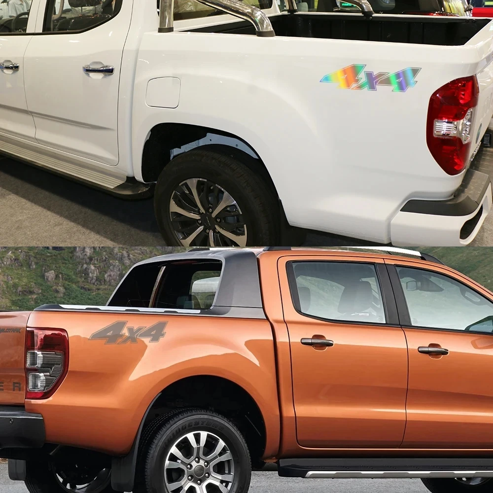 4x4 جبل الطرق الوعرة الفينيل سيارة ملصق مقاوم للماء مقاومة للأشعة فوق البنفسجية لسيارات الدفع الرباعي شاحنة بيك اب نافذة الوفير العالمي صالح