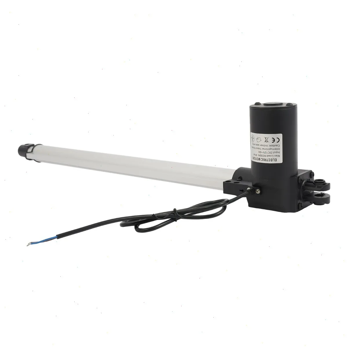 

Линейный актуатор 6000Н, ход 500 мм, 12В 5А, электродвигатель постоянного тока с монтажными кронштейнами, инструмент для толкающего и тягового движения