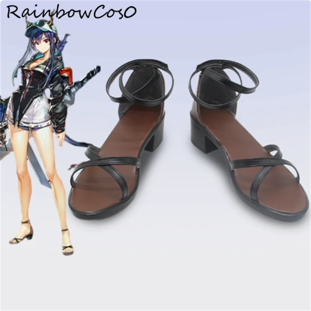 

CHEN The Holungday Arknights Cosplay Shoes Boots Game Anime Halloween Christmas RainbowCos0 W4411