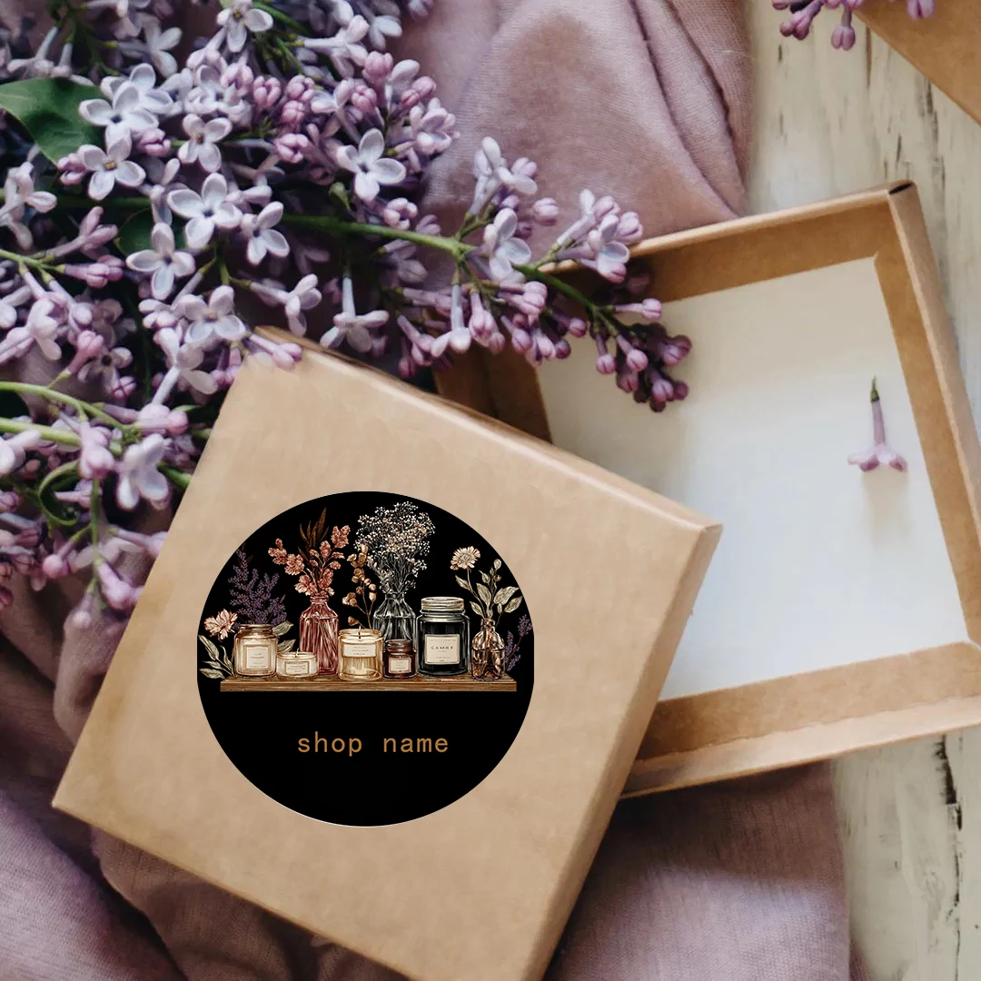 

90pcs customized personalized name stickers, suitable for baptism party gift wrapping